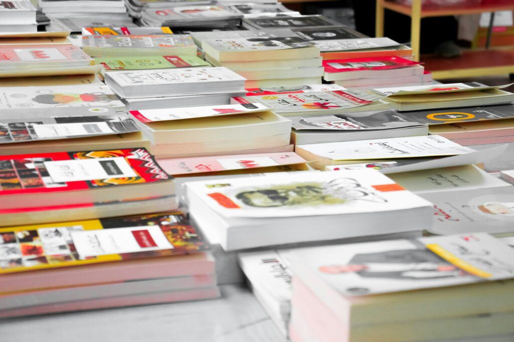 Hemingway Publishing stack